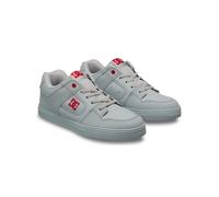 Sneaker DC SHOES "Pure Elastic", Kinder, Gr. 1(32), grau (grau, dunkelrot), 55.4% Leder, 44.6% Synthetikmaterial, Schuhe (77588334-1) grau, dunkelrot