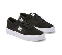 Sneaker DC SHOES "Teknic", Kinder, Gr. 6(37), schwarz-weiß (schwarz, weiß), OBERMATERIAL: LEDER (KUH) / FUTTER: TEXTIL / AUSSENSOHLE: GUMMI, Schuhe Sneaker (31959525-6) schwarz, weiß