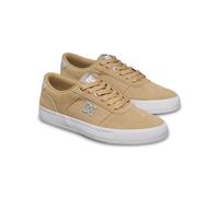 Sneaker DC SHOES "Teknic", Herren, Gr. 13(47), beige (sand), Obermaterial:Obermaterial: Leder (Kuh) / Futter: Textil / Außensohle: Gummi;, Schuhe Sneaker (52651308-13) sand