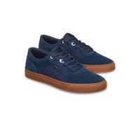 Sneaker DC SHOES "Teknic", Herren, Gr. 8,5(41), blau (dc navy, gum), Obermaterial:Obermaterial: Leder (Kuh) / Futter: Textil / Außensohle: Gummi;, Schuhe Sneaker (51347341-8,5) dc navy, gum
