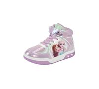 Sneaker DISNEY "FROZEN", Damen, Gr. 31, lila, Synthetik, Schuhe Sneaker, mit cooler Blinkfunktion (51225740-31) lila