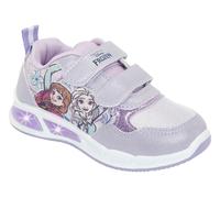 Sneaker DISNEY "FROZEN", Mädchen, Gr. 30, lila, Textil, Schuhe Sneaker, mit cooler Blinkfunktion (55901560-30) lila