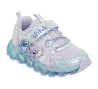Sneaker DISNEY "LILO & STITCH", Damen, Gr. 26, lila, Synthetik, Schuhe Sneaker, mit cooler Blinkfunktion (82357849-26) lila
