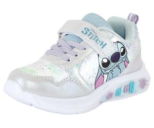Sneaker DISNEY "Lilo & Stitch", Mädchen, Gr. 26, lila, Synthetik, Schuhe Sneaker, mit cooler Blinkfunktion (99699457-26) lila