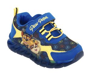 Sneaker DISNEY "PAW PATROL", Mädchen, Gr. 30, blau (royal), Synthetik, Schuhe Sneaker, mit cooler Blinkfunktion (43139135-30) royal