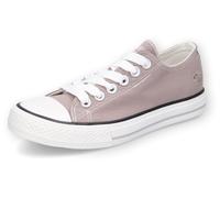 Sneaker DOCKERS BY GERLI, Damen, Gr. 38, grau (hellgrau), Textil, Schuhe Sneaker, mit dezenter Logo-Stickerei, Freizeitschuh, Halbschuh, Schnürschuh (14538758-38) hellgrau