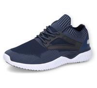 Sneaker DOCKERS BY GERLI, Damen, Gr. 42, blau (navy), Synthetik, Textil, Schuhe Sneaker, Schnürschuh, Slip-On Sneaker mit verstärktem Zehenbereich (12775569-42) navy