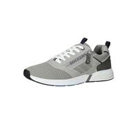 Sneaker DOCKERS BY GERLI "Dockers by Gerli Sneaker Lederimitat", Herren, Gr. 48, grau (dunkelgrau), Lederimitat, Schuhe Sneaker (82664237-48) dunkelgrau
