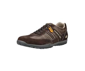 Sneaker DOCKERS BY GERLI "Dockers by Gerli Sneaker Veloursleder", Herren, Gr. 49, cafe, Veloursleder, Schuhe Sneaker (62703227-49) cafe