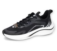 Sneaker DOCKERS BY GERLI, Herren, Gr. 41, schwarz, Textil, Schuhe, Schnürschuh, Trainingsschuh, Freizeitschuh weich gepolstert (32170528-41) schwarz