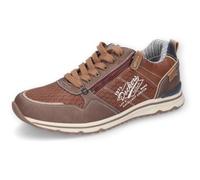 Dockers by Gerli Herren Low-Top Sneaker, Männer Halbschuhe,schnürschuhe,schnürer,Business,Freizeit,straßenschuhe,braun,42 EU