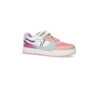 Sneaker DOCKERS BY GERLI, Mädchen, Gr. 31, rosa, multi, Lederimitat, metallic, Schuhe Sneaker, Freizeitschuh, Klettschuh, Sportschuh, Retrosneaker im Skater Style (87934508-31) rosa, multi
