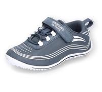 Sneaker DOCKERS BY GERLI, Mädchen, Gr. 33, blau (navy), Mesh, Nubukleder, Schuhe Sneaker, Freizeitschuh mit Gummizug und Klettriegel (10290452-33)