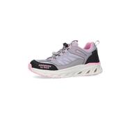 Sneaker DOCKERS BY GERLI, Mädchen, Gr. 34, grau, rosa, schwarz, Nubuklederimitat, Textil, Basic, Schuhe Sneaker, Trekkingschuh, Halbschuh, Sportschuh mit Schnellverschluss (11289369-34) grau, rosa, sc