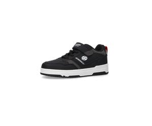 Sneaker DOCKERS BY GERLI, Mädchen, Gr. 34, schwarz, Lederimitat, Schuhe Sneaker, Retro Sneaker, Basketsneaker, Freizeitschuh mit Klettverschluss (21942753-34) schwarz