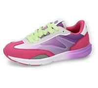 Sneaker DOCKERS BY GERLI, Kinder, Gr. 35, bunt (pink, multi), Lederimitat, Nylon, modisch, Schuhe, Schnürschuh, Freizeitschuh, Mädchen Schuh mit Schnürung (12295025-35) pink, multi