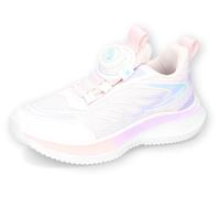 Sneaker DOCKERS BY GERLI, Mädchen, Gr. 41, weiß (weiß, pastell), Textil, metallisierte Fasern, Schuhe Sneaker, Pride Sneaker, Slip-On Sneaker, Freizeitschuh mit Schnellverschluss (30715404-41) weiß, p