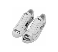 Sneaker DOGO "Ace Low-Top Sneaker Champion Damen Sneaker", Damen, Gr. 43, Normalschaft, weiß, Lederimitat, Schuhe Sneaker, Handgefertigt (14230251-43) weiß