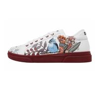 Sneaker DOGO "Damen Ace Sneakers Damen Vegan / female" Gr. 39, Normalschaft, braun (weiß, braun) Damen Schuhe (93129403-39) weiß, braun