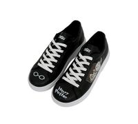 Sneaker DOGO "Damen Ace Sneakers Damen Vegan / female" Gr. 39, Normalschaft, gelb (schwarz, gelb) Damen Schuhe Sneaker Vegan (59540953-39)