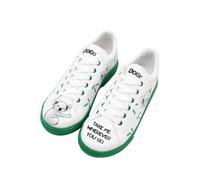 Sneaker DOGO "Damen Ace Sneakers Damen Vegan / female Ac" Gr. 40, Normalschaft, grün (weiß, grün) Damen Schuhe Sneaker Vegan (56533453-40)