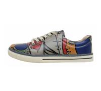 Sneaker DOGO "Classic Schnürsneaker - No More Drama Damen Sneaker, Classic", Damen, Gr. 38, Normalschaft, orange, Lederimitat, Schuhe Sneaker, Handgefertigt (48849568-38) orange