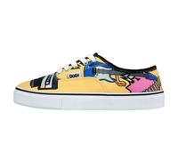 Sneaker DOGO "Onyx Rock On", Damen, Gr. 40, bunt (gelb), Textil, Schuhe Sneaker, Handgefertigt (48833065-40) gelb