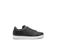 Sneaker EA7 Emporio Armani action leather black unisex US24EA14 X8X001 42