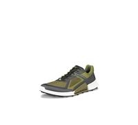Sneaker ECCO "BIOM 2.1 X MOUNTAIN M", Herren, Gr. 47, grün (khaki), Lederimitat, Textil, Schuhe Sneaker, Schnürschuh, Halbschuh, Wanderschuh, verstärkte Sohlenkonstruktion (22369117-47)