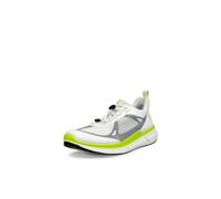 Sneaker ECCO "BIOM 2.2 M", Herren, Gr. 44, grün (weiß, neongrün), Lederimitat, Textil, Schuhe Sneaker, Halbschuh, Freizeitsneaker, Slipper mit Schnellverschluss (97009933-44) weiß, neongrün