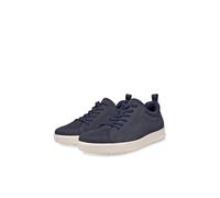 Ecco Herren Schnürhalbschuhe BYWAY Nubukleder Dunkelblau Gr. 46