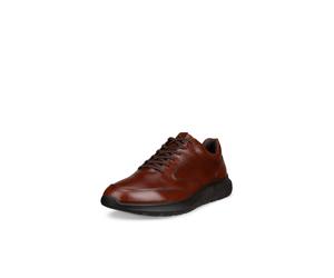 Sneaker ECCO "ECCO CITY STRIDE", Herren, Gr. 40, braun, Leder, Schuhe Sneaker, Halbschuh, Schnürschuh, Business-Sneaker in cleaner Optik (47505207-40) braun