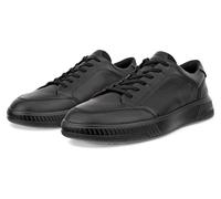 ECCO Sneaker Move (Premium-Leder und Textil) schwarz Herren, Größe Euro (US) 44