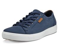 ECCO Sneaker Mens Soft 7 (aus Premium-Leder) marineblau Herren, Größe Euro (US) 45