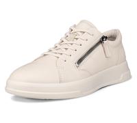 Sneaker ECCO "Move W", Damen, Gr. 41, creme, Leder, Basic, Schuhe Sneaker, Freizeitschuh, Schnürschuh, Halbschuh mit seitlichem Reißverschluss (57974869-41) creme