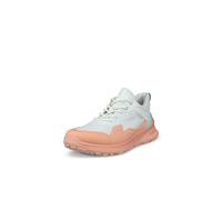 Sneaker ECCO "ULT TRN W", Damen, Gr. 37, orange (koralle, weiß), Lederimitat, Textil, Schuhe Sneaker, Wanderschuh, Halbschuh, Outdoorschuh, Schnürschuh mit Komfort-Schaft (32755251-37) koralle, weiß