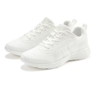 Sneaker ELBSAND "Slip-In Sneaker", Damen, Gr. 43, weiß, Obermaterial: 70% Textilmaterial, 30% Lederimitat. Futter: 100% Textilmaterial. Decksohle: 100% Textilmaterial. Laufsohle: 100% Synthetik, unifa