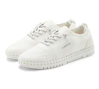 Sneaker ELBSAND "Freizeitschuh, Slip-On-Sneaker", Damen, Gr. 37, weiß, Obermaterial: 64% Textilmaterial, 36% Lederimitat. Decksohle: 100% Textilmaterial. Futter: 83% Textilmaterial, 17% Lederimitat. L