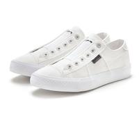 Sneaker ELBSAND "Halbschuh, Slipper, Freizeitschuh, Stoffschuhe, Textilschuhe", Damen, Gr. 44, weiß, Obermaterial: 100% Textilmaterial. Decksohle: 100% Textilmaterial. Futter: 100% Textilmaterial. Lau