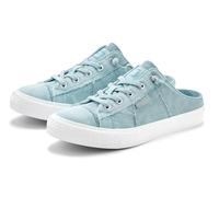 Sneaker ELBSAND "Sabot, Clog, Freizeitschuh, Halbschuh, Stoffschuh", Mädchen, Gr. 44, blau (hellblau), Obermaterial: 100% Textilmaterial. Decksohle: 100% Textilmaterial. Futter: 100% Textilmaterial. L