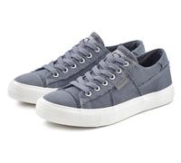 Elbsand Sneaker aus weichem Textilmaterial vegan, blau