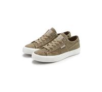 Sneaker ELBSAND "Schnürschuh", Damen, Gr. 43, beige (sand), Obermaterial: 100% Textilmaterial. Futter: 100% Textilmaterial. Decksohle: 100% Textilmaterial. Laufsohle: 100% Synthetik, used, unifarben,
