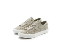 Sneaker ELBSAND "Schnürschuh, Stoffschuhe, Textilschuhe, Turnschuh, Freizeitschuh", Damen, Gr. 43, grau (hellgrau), Obermaterial: 100% Textilmaterial. Decksohle: 100% Textilmaterial. Futter: 100% Text