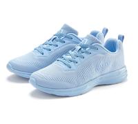 Sneaker ELBSAND, Damen, Gr. 41, blau, Obermaterial: 70% Textilmaterial, 30% Lederimitat. Futter: 100% Textilmaterial. Decksohle: 100% Textilmaterial. Laufsohle: 100% Synthetik, unifarben, casual, Schu
