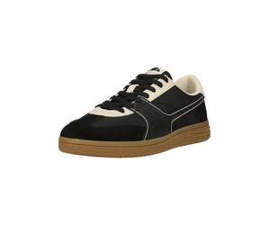 Sneaker ELLESSE "Cody", Herren, Gr. 42, schwarz (schwarz, beige), Lederimitat, Rindsleder, Schuhe Sneaker, in dezentem Retro-Charme (44611754-42) schwarz, beige