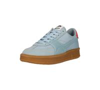 Sneaker ELLESSE "Josh", Damen, Gr. 39, blau (blau, rot), Kunstfaser, Lederimitat, Schuhe Sneaker, mit tollem Retro-Vibe (49940661-39) blau, rot