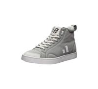 Sneaker ETHLETIC "Active Hi Cut", Damen, Gr. 41, grau (shadow grau, just weiß), Obermaterial: 100% Baumwolle; Futter: 100% Baumwolle; Decksohle: 100% Baumwolle; Sohle: 100% Naturkautschuk, Schuhe Snea