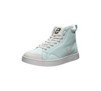 Sneaker ETHLETIC "Active Hi Cut", Herren, Gr. 41, grün (light agua grün, just weiß), Obermaterial: 100% Baumwolle; Futter: 100% Baumwolle; Decksohle: 100% Baumwolle; Sohle: 100% Naturkautschuk, Schuhe