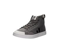 Sneaker ETHLETIC "Active Hi Cut", Herren, Gr. 43, grau (donkey grau, jet schwarz), Obermaterial: 100% Baumwolle. Futter: 100% Baumwolle. Decksohle: 100% Baumwolle. Sohle: 100% Naturkautschuk, Schuhe S