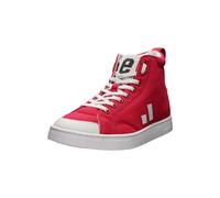 Sneaker ETHLETIC "Active Hi Cut", Herren, Gr. 47, rot (cranberry rot, just weiß), Obermaterial: 100% Baumwolle. Futter: 100% Baumwolle. Decksohle: 100% Baumwolle. Sohle: 100% Naturkautschuk, Schuhe Sn